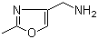 结构式 CAS# 1065073-45-1, 2-甲基恶唑-4-甲胺