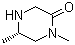 structure of CAS# 1068149-94-9, (5S)-1,5-Dimethyl-2-piperazinone