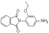 结构式 CAS# 106981-52-6, 2-(4-氨基-2-乙氧基苯基)-1H-异吲哚-1,3(2H)-二酮