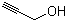 Propargyl alcohol molecular structure (CAS 107-19-7)