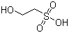 结构式 CAS# 107-36-8, 2-羟乙基磺酸; 2-羟基乙烷磺酸