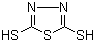 structure of CAS# 1072-71-5, Bismuththiol;1,3,4-Thiadiazole-2,5-dithiol; 2,5-Dimercapto-1,3,4-thiadiazole; DMTD
