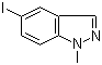 结构式 CAS# 1072433-59-0, 5-碘-1-甲基-1H-吲唑