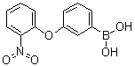 structure of CAS# 1072945-95-9, [3-(2-Nitrophenoxy)phenyl]boronic acid