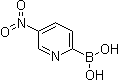 结构式 CAS# 1072946-12-3, (5-硝基-2-吡啶基)硼酸