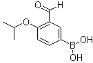 结构式 CAS# 1072952-00-1, [3-甲酰基-4-(异丙氧基)苯基]硼酸