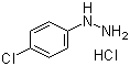 结构式 CAS# 1073-70-7, 对氯苯肼盐酸盐; 4-氯苯肼盐酸盐