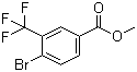 structure of CAS# 107317-58-8, Methyl 4-bromo-3-trifluoromethylbenzoate;4-Bromo-3-(trifluoromethyl)benzoic acid methyl ester