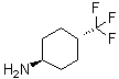 structure of CAS# 1073266-02-0, trans-4-(Trifluoromethyl)cyclohexanamine;4-trans-Trifluoromethylcyclohexyl)amine; (trans-4-Trifluoromethylcyclohexyl)amine