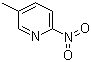 结构式 CAS# 1074-38-0, 2-硝基-5-甲基吡啶