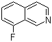 structure of CAS# 1075-00-9, 8-Fluoroisoquinoline