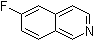 6-Fluoroisoquinoline molecular structure (CAS 1075-11-2)