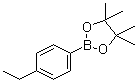 结构式 CAS# 1075719-87-7, 4-乙基苯硼酸频哪醇酯