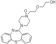 structure of CAS# 1076199-40-0, Quetiapine N-oxide