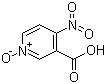 structure of CAS# 1078-05-3, 4-Nitronicotinic acid N-oxide;4-Nitropyridine-3-carboxylic acid N-oxide