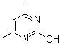4,6-Dimethyl-2-hydroxypyrimidine molecular structure (CAS 108-79-2)