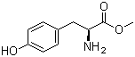 结构式 CAS# 1080-06-4, L-酪氨酸甲酯
