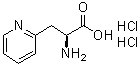 结构式 CAS# 1082692-96-3, (alphaS)-alpha-氨基-2-吡啶丙酸二盐酸盐