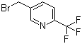 结构式 CAS# 108274-33-5, 5-(溴乙基)-2-(三氟甲基)吡啶