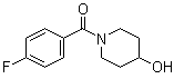 结构式 CAS# 1082882-95-8, (4-氟苯基)(4-羟基-1-哌啶基)甲酮