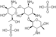 结构式 CAS# 108321-42-2, G-418 硫酸盐