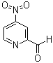 结构式 CAS# 108338-19-8, 4-硝基-2-吡啶甲醛