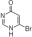 结构式 CAS# 1086382-38-8, 6-溴-4(1H)-嘧啶酮