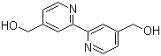 structure of CAS# 109073-77-0, 4,4'-Bis(hydroxymethyl)-2,2'-bipyridine