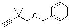 structure of CAS# 1092536-54-3, [[(2,2-Dimethyl-3-butyn-1-yl)oxy]methyl]benzene;4-Benzyloxy-3,3-dimethylbut-1-yne