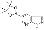 结构式 CAS# 1093819-50-1, 1H-吡唑并[3,4-b]吡啶-5-硼酸频那醇酯