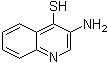 结构式 CAS# 109543-48-8, 3-氨基-4-巯基喹啉