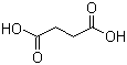 结构式 CAS# 110-15-6, 丁二酸; 琥珀酸