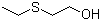 2-Ethylsulfanylethanol molecular structure (CAS 110-77-0)