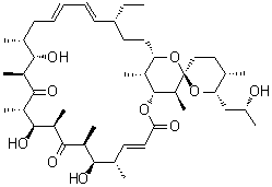structure of CAS# 11052-72-5, (-)-Oligomycin C