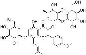 Epimedin A molecular structure (CAS 110623-72-8)