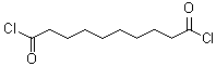 structure of CAS# 111-19-3, Decanedioyl dichloride;Decanedioic acid dichloride; Decanedioic dichloride; Decanedioyl chloride; NSC 56763; Sebacic acid chloride; Sebacic acid dichloride; Sebacic dichloride; Sebacoyl dichloride; Sebacyl chloride