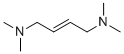 N,N,N',N'-Tetramethyl-2-butene-1,4-diamine molecular structure (CAS 111-52-4)