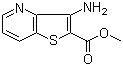 结构式 CAS# 111042-90-1, 3-氨基噻吩并[3,2-b]吡啶-2-甲酸甲酯