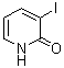 结构式 CAS# 111079-46-0, 3-碘-2(1H)-吡啶酮