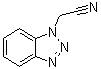 structure of CAS# 111198-08-4, 1H-Benzotriazole-1-acetonitrile;2-(1H-Benzotriazol-1-yl)acetonitrile; Benzotriazol-1-ylacetonitrile