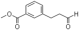 结构式 CAS# 111393-29-4, 3-(3-氧代丙基)苯甲酸甲酯