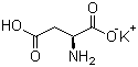 结构式 CAS# 1115-63-5, L-天冬氨酸钾