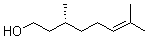 structure of CAS# 1117-61-9, (R)-3,7-Dimethyl-6-octen-1-ol;(R)-3,7-Dimethyl-6-octen-1-ol; (R)-Citronellol; (R)-beta-Citronellol; D-Citronellol; d-Citronellol