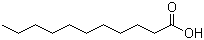 Undecanoic acid molecular structure (CAS 112-37-8)