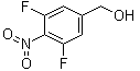 结构式 CAS# 1123172-89-3, 3,5-二氟-4-硝基苯甲醇