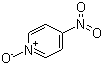 结构式 CAS# 1124-33-0, 4-硝基吡啶-N-氧化物