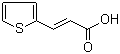(2E)-3-(2-Thienyl)acrylic acid molecular structure (CAS 1124-65-8)