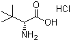 结构式 CAS# 112720-39-5, D-叔亮氨酸盐酸盐; (R)-2-氨基-3,3-二甲基丁酸盐酸盐