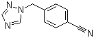 结构式 CAS# 112809-25-3, 4-(1H-1,2,4-三唑-1-基甲基)苯甲腈