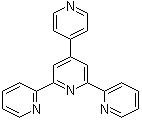 结构式 CAS# 112881-51-3, 4'-(4-吡啶基)-2,2':6',2''-三联吡啶